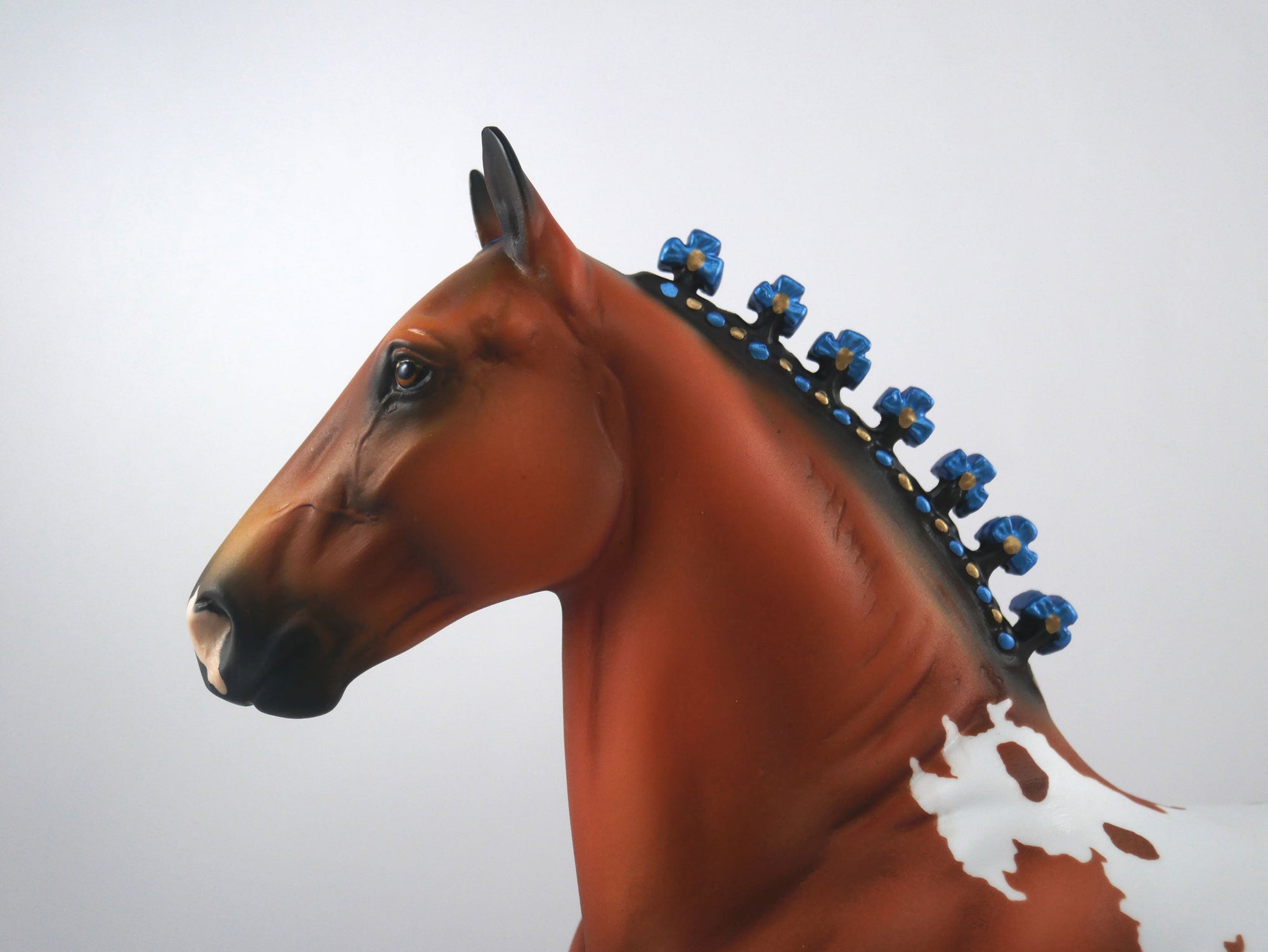 Kickoff-OOAK Bay Appaloosa Trotting Draft  SB21