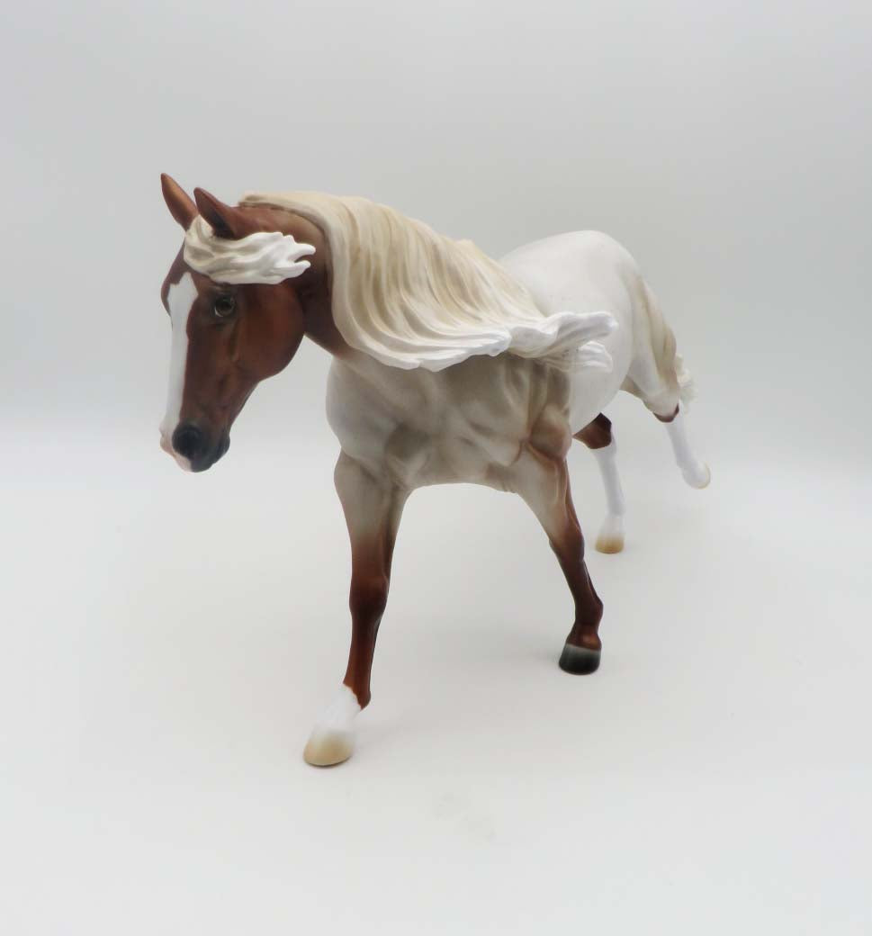 Sample of  Kick It Up - Flaxen Strawberry Roan Remington By Ashley Palmer