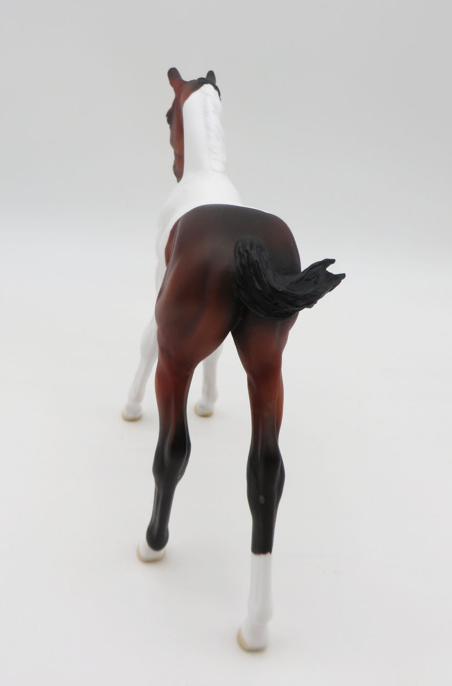 Koi-OOAK Bay Pinto Arabian Foal By Angela Marleau P&amp;C 23