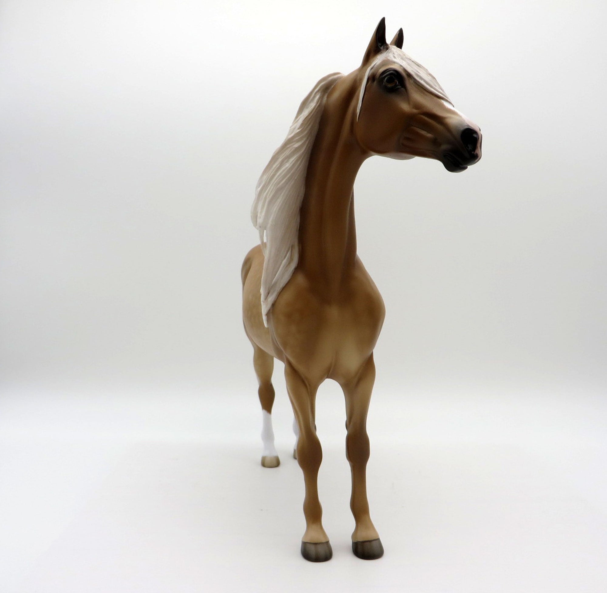 Kokomo- OOAK Dapple Palomino Morgan Painted By Sheryl Leisure EQ 21