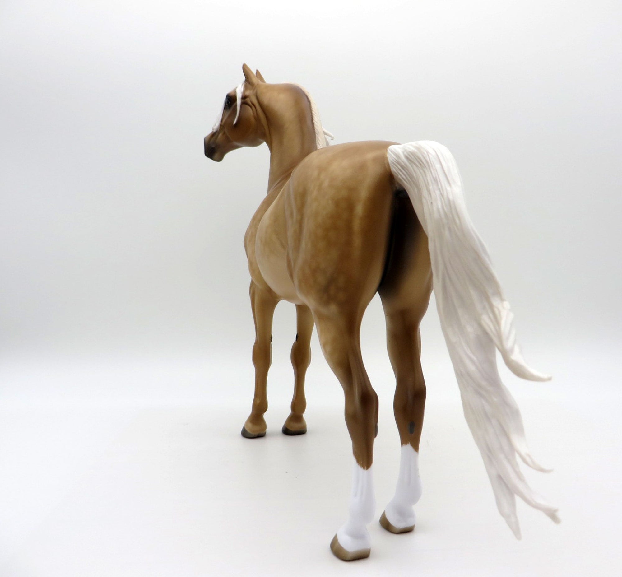 Kokomo- OOAK Dapple Palomino Morgan Painted By Sheryl Leisure EQ 21