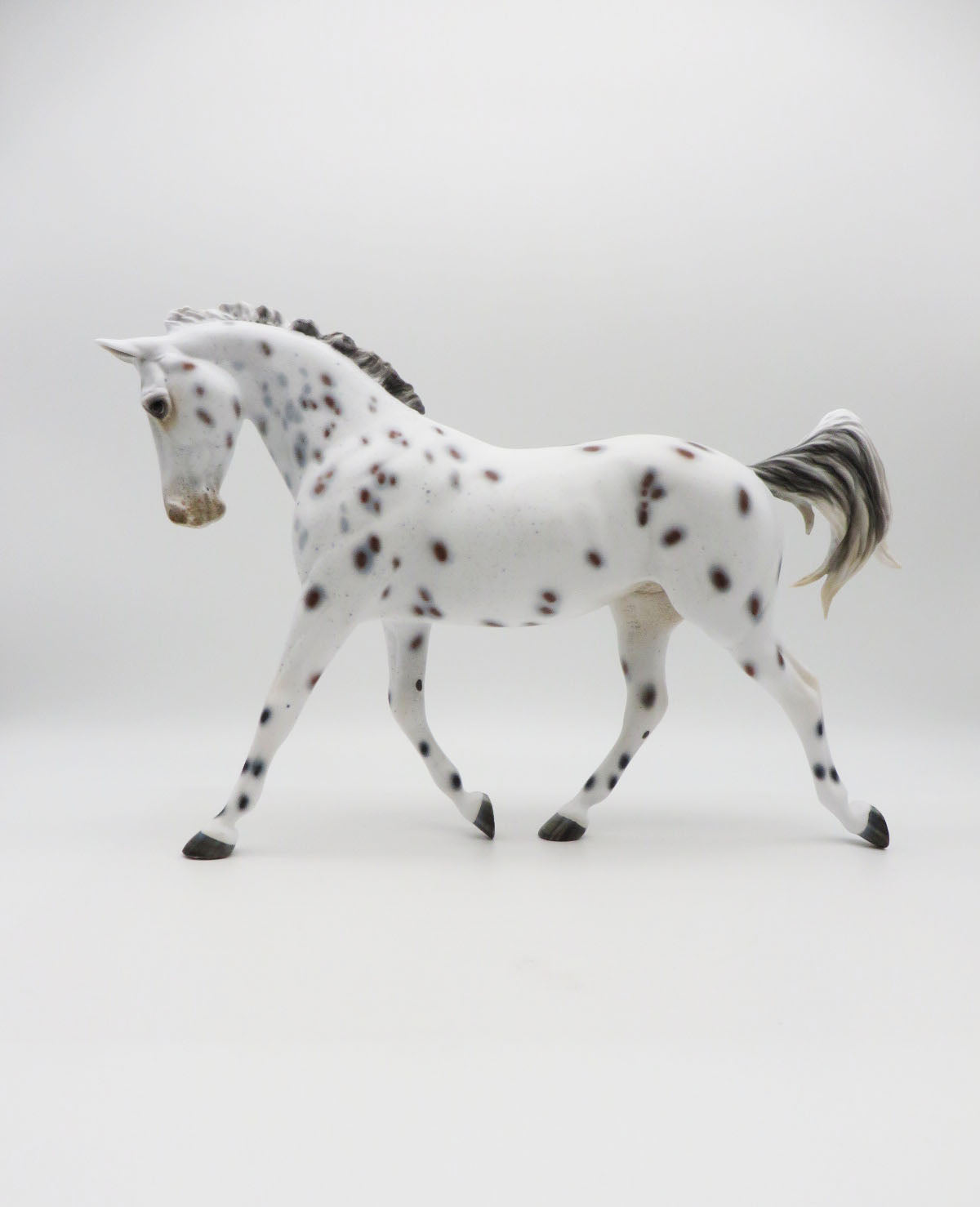 LET THE CHIPS FALL - OOAK - BAY LEOPARD APPALOOSA PALOUSE - PAINTED BY MYLA PEARCE BEST OFFER 9/30/22