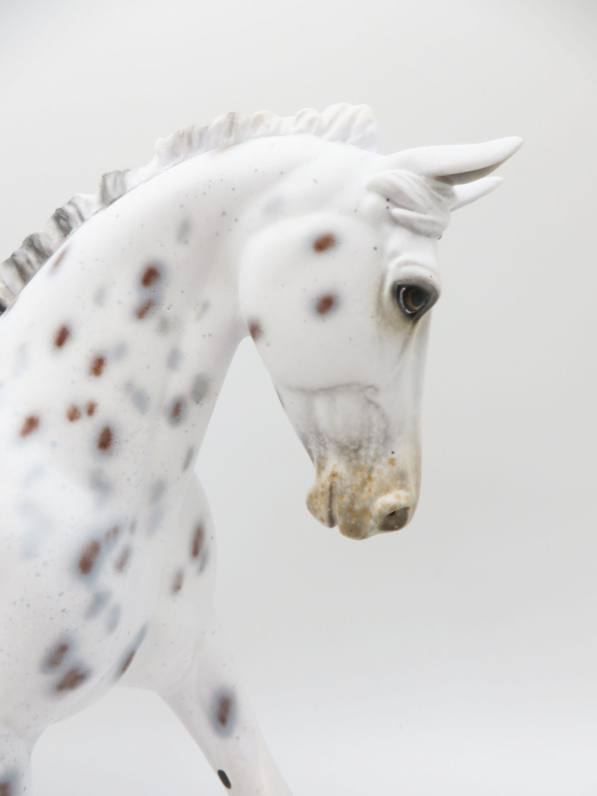 LET THE CHIPS FALL - OOAK - BAY LEOPARD APPALOOSA PALOUSE - PAINTED BY MYLA PEARCE BEST OFFER 9/30/22