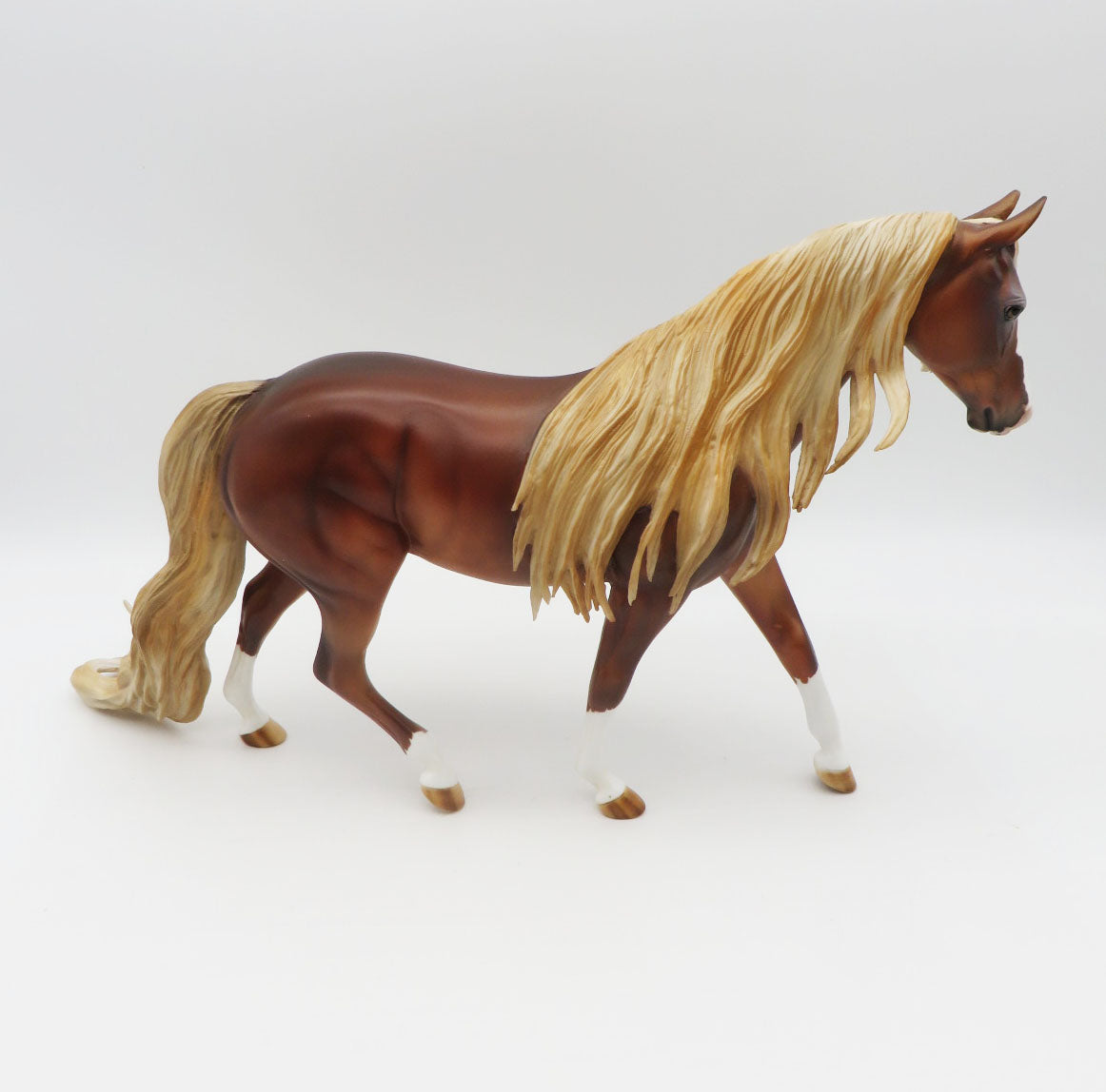 Lovegood - OOAK - BEST OFFER - Custom Chestnut Pony Painted by Julie Keim - MM22