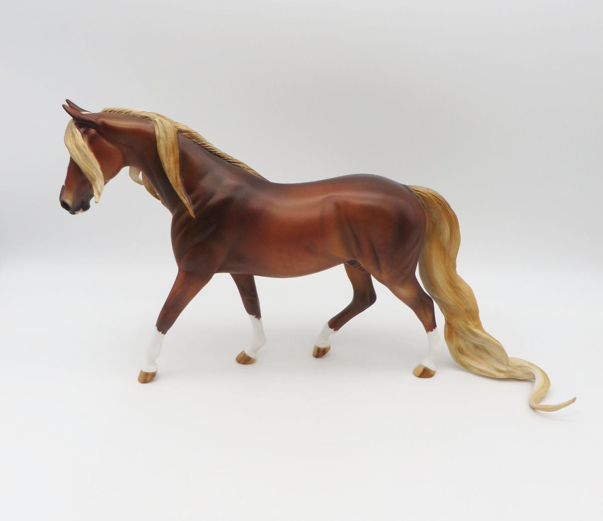 Lovegood - OOAK - BEST OFFER - Custom Chestnut Pony Painted by Julie Keim - MM22