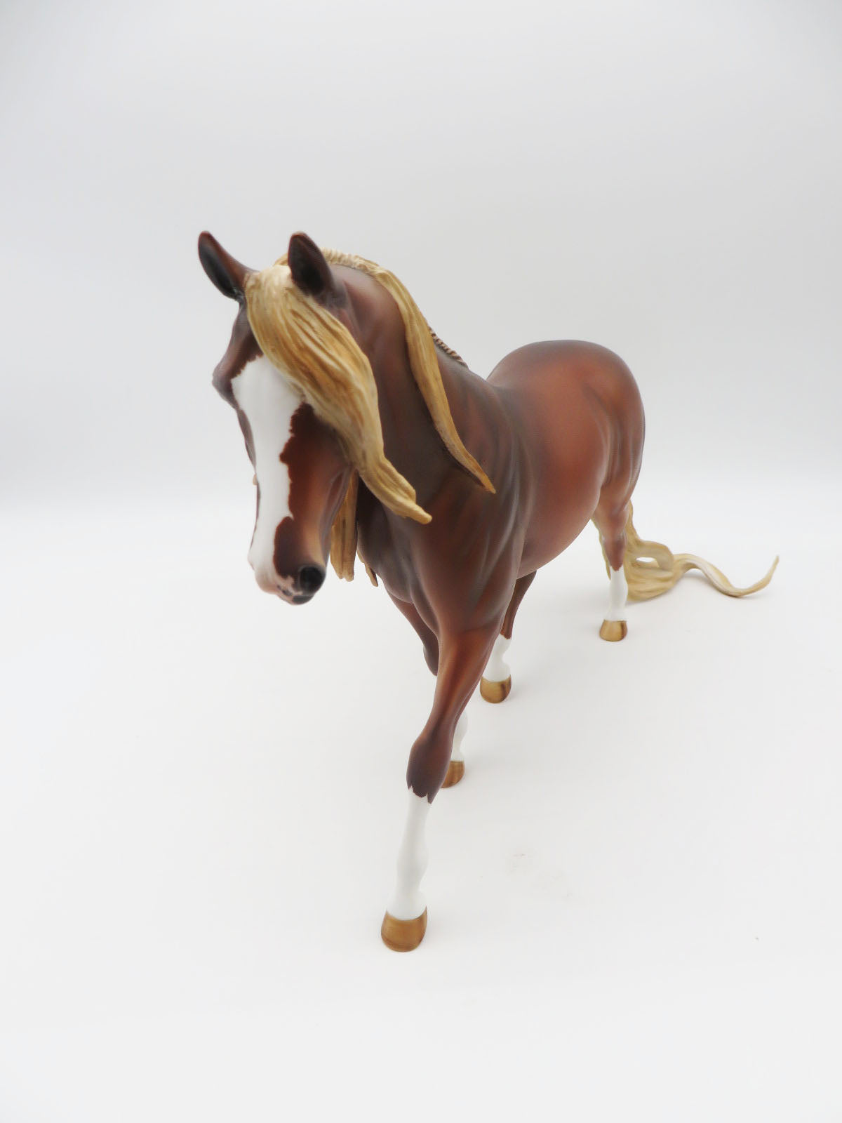Lovegood - OOAK - BEST OFFER - Custom Chestnut Pony Painted by Julie Keim - MM22