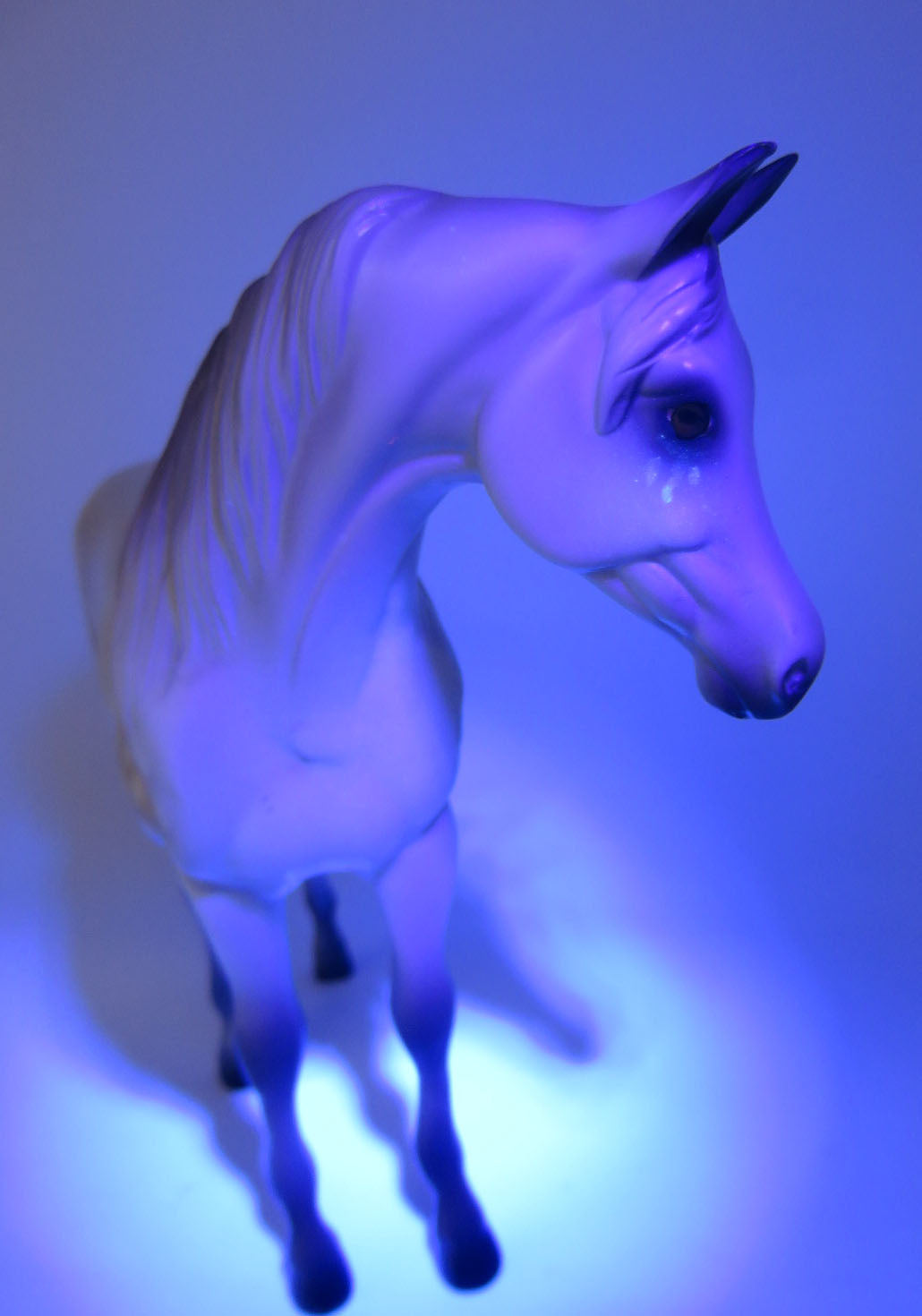 La Llorona - LE 4 - Black Light Activated Pebble Arabian By Jess Hamill - MM22