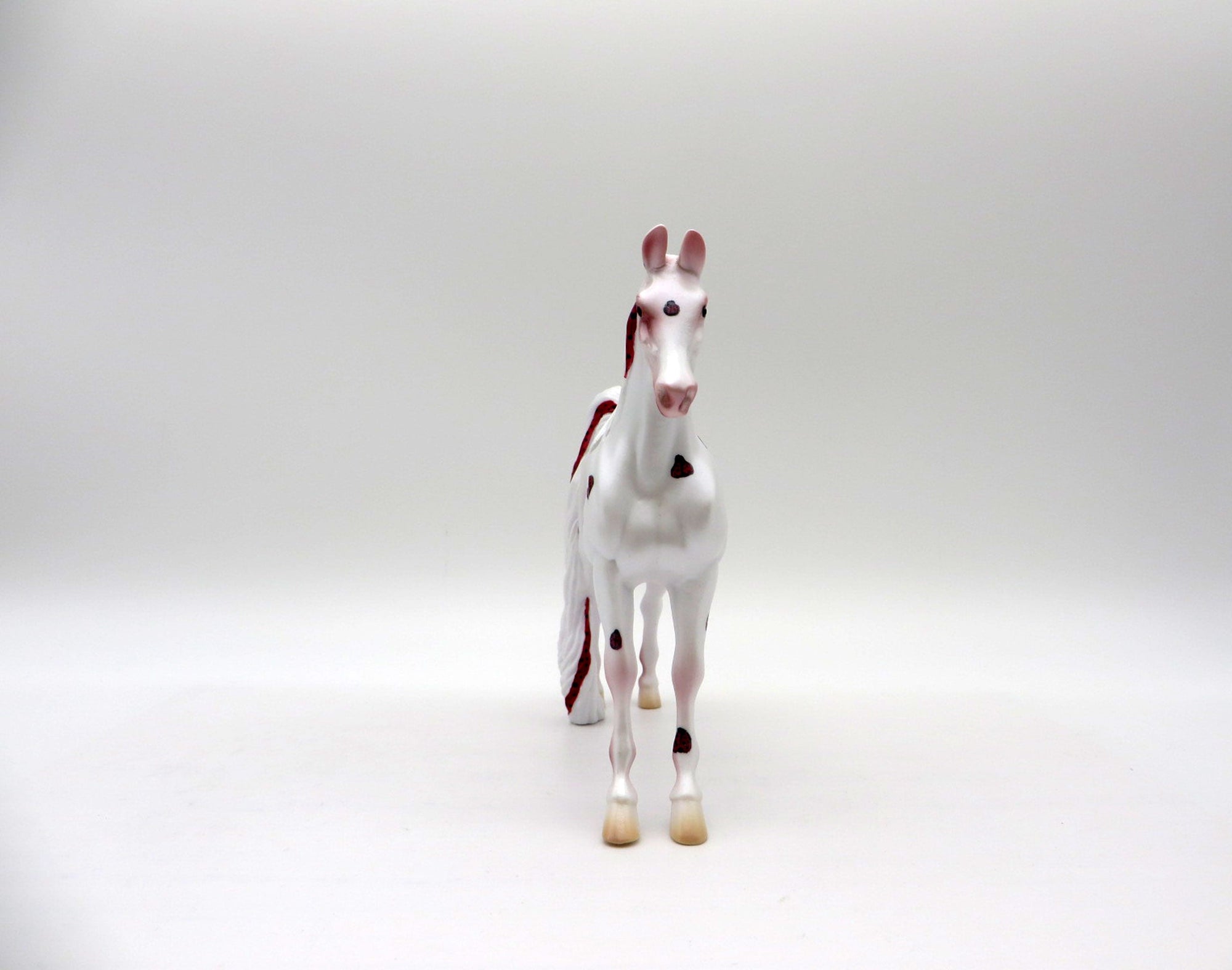 Lady Bug-OOAK Saddlebred Pebbles Painted By Jas Fanning 6/4/21