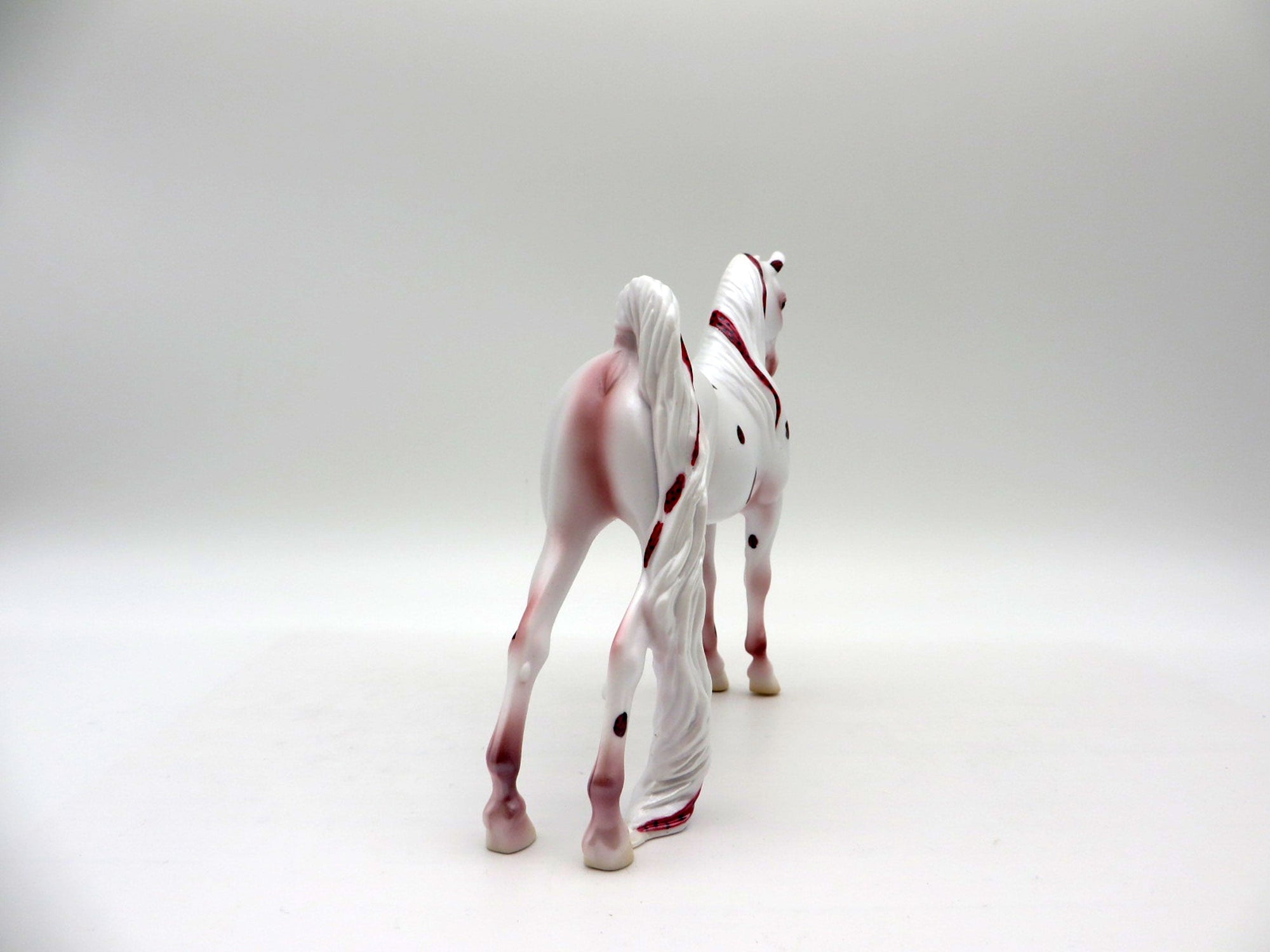 Lady Bug-OOAK Saddlebred Pebbles Painted By Jas Fanning 6/4/21