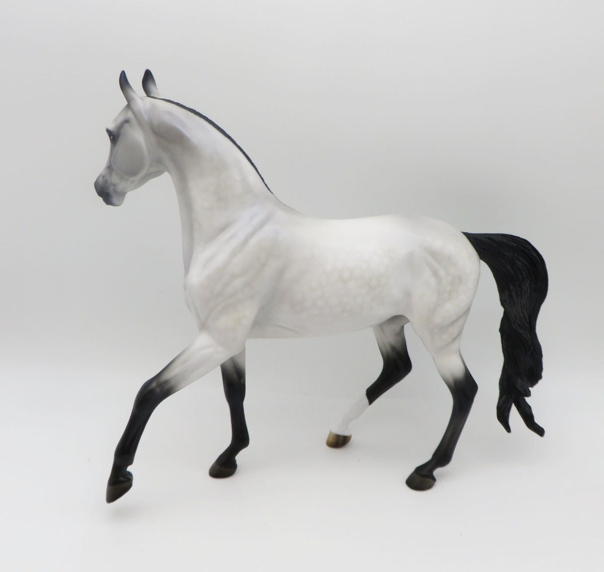 Lady Gray - OOAK - Dapple Gray Arabian Mare by Angela Marleau - P&amp;C 23