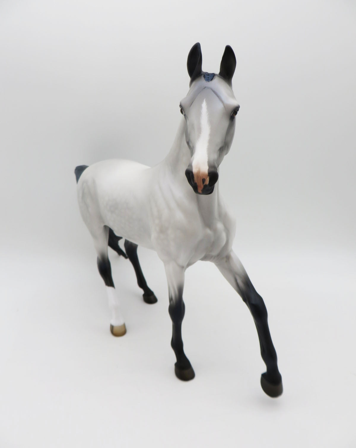 Lady Gray - OOAK - Dapple Gray Arabian Mare by Angela Marleau - P&amp;C 23