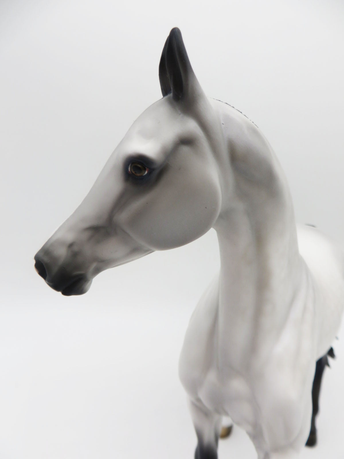 Lady Gray - OOAK - Dapple Gray Arabian Mare by Angela Marleau - P&amp;C 23