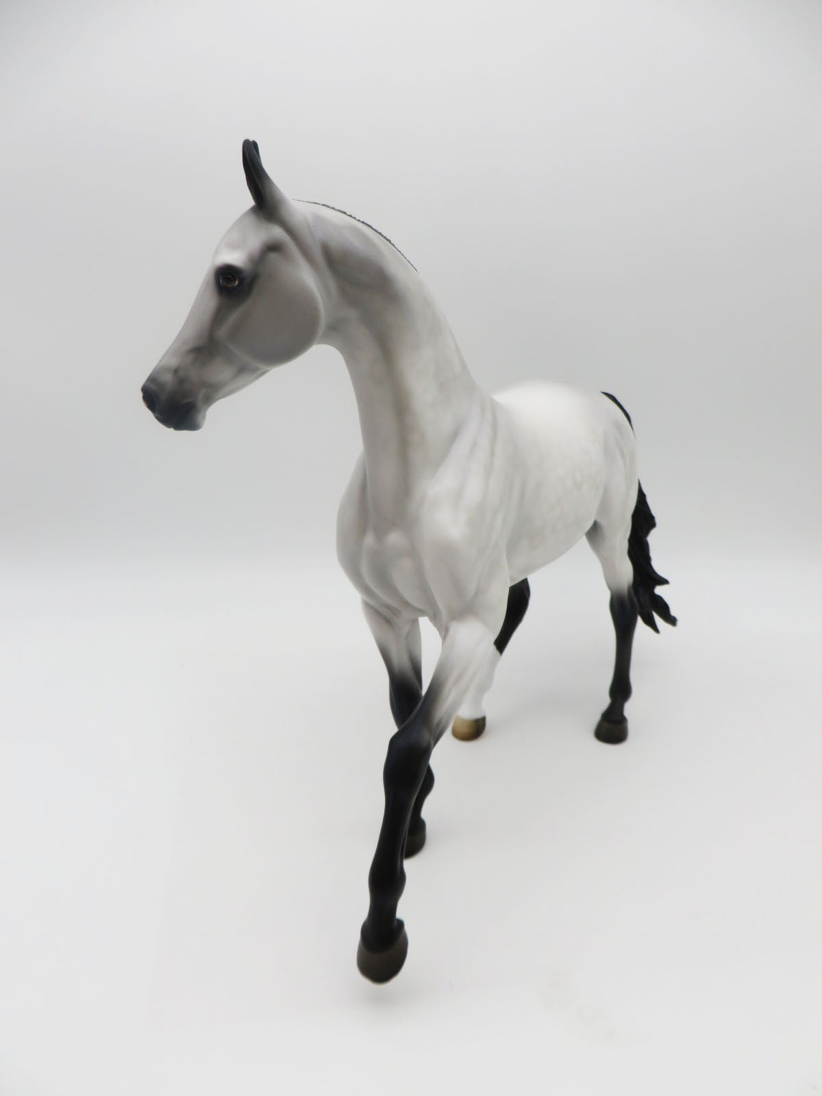 Lady Gray - OOAK - Dapple Gray Arabian Mare by Angela Marleau - P&amp;C 23
