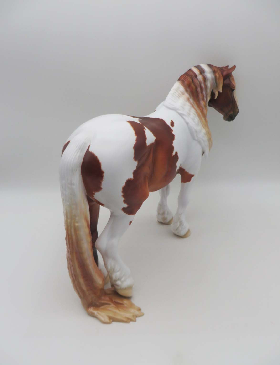 Lady Of The Hoodoo&#39;s - OOAK - Dappled Chestnut Tobiano Heavy Draft Mare By Ellen Robbins - Best Offer 5/1/23