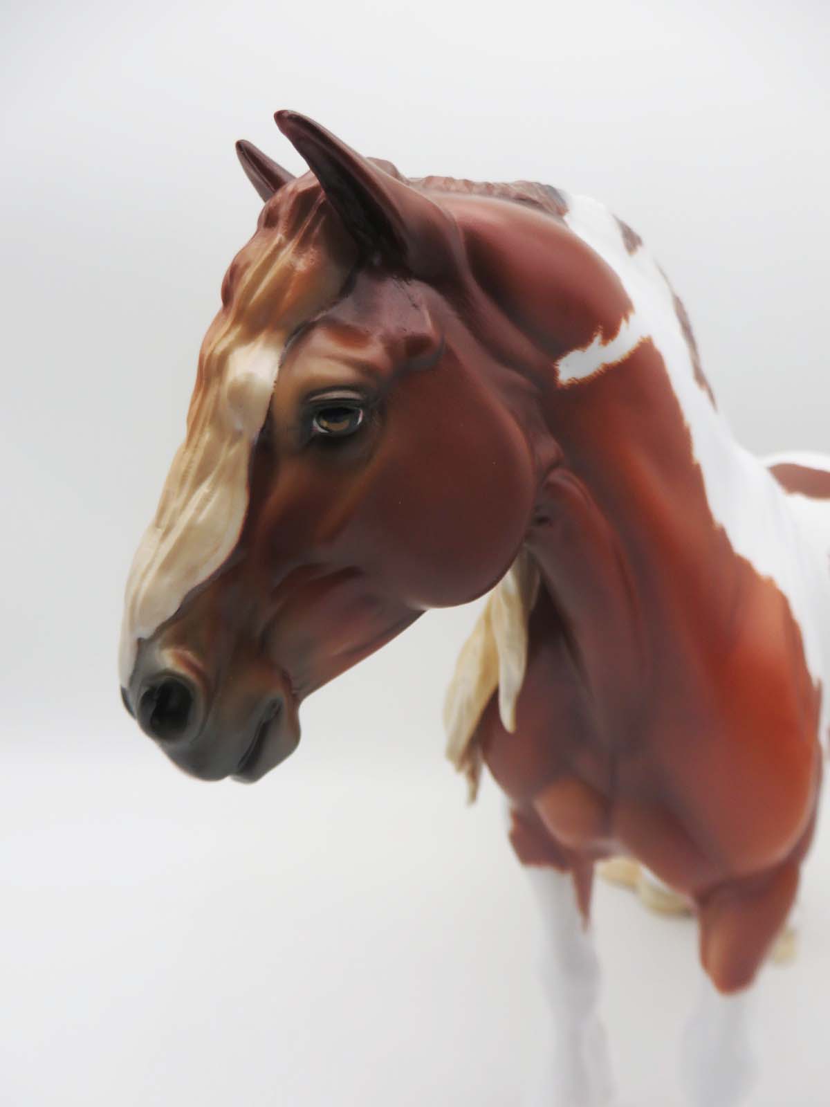 Lady Of The Hoodoo&#39;s - OOAK - Dappled Chestnut Tobiano Heavy Draft Mare By Ellen Robbins - Best Offer 5/1/23