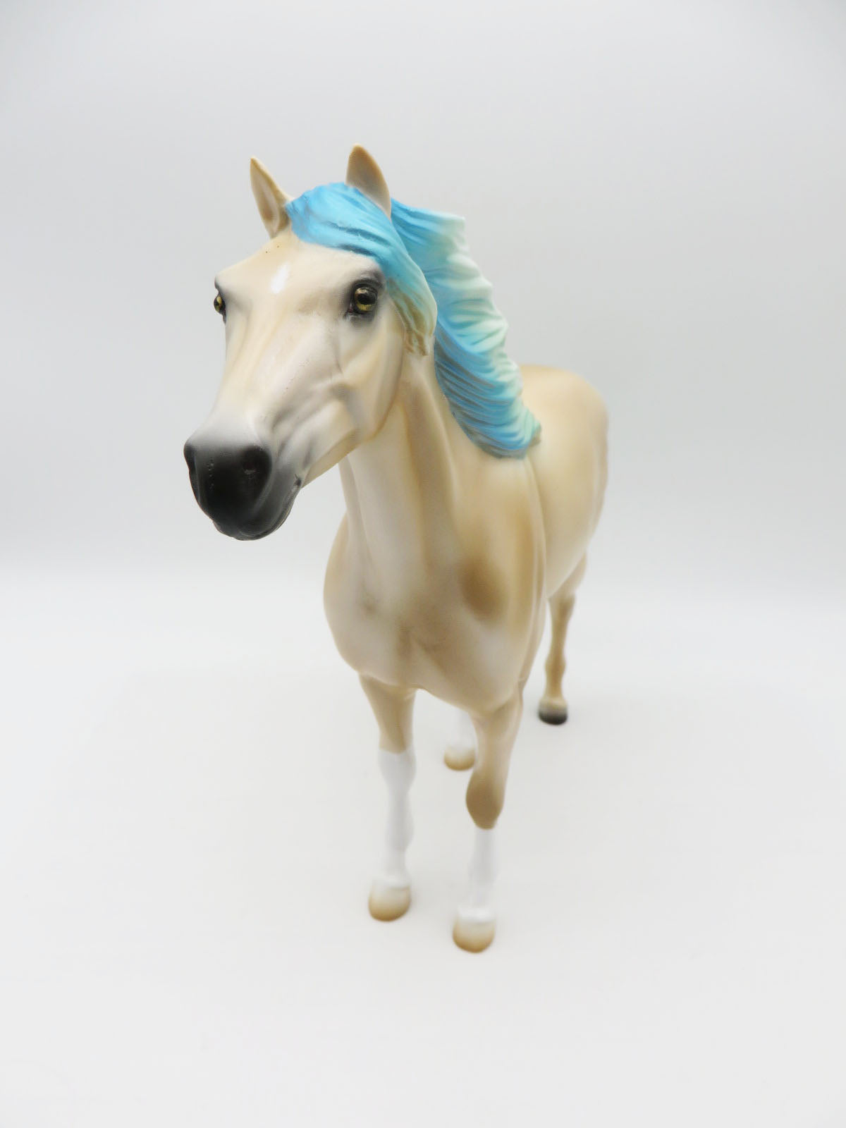 Lagoona Blue - OOAK - Decorator Palomino Spanish Mustang - by Ashley Palmer - MM22
