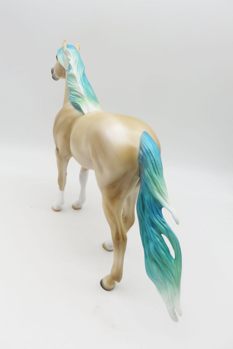 Lagoona Blue - OOAK - Decorator Palomino Spanish Mustang - by Ashley Palmer - MM22