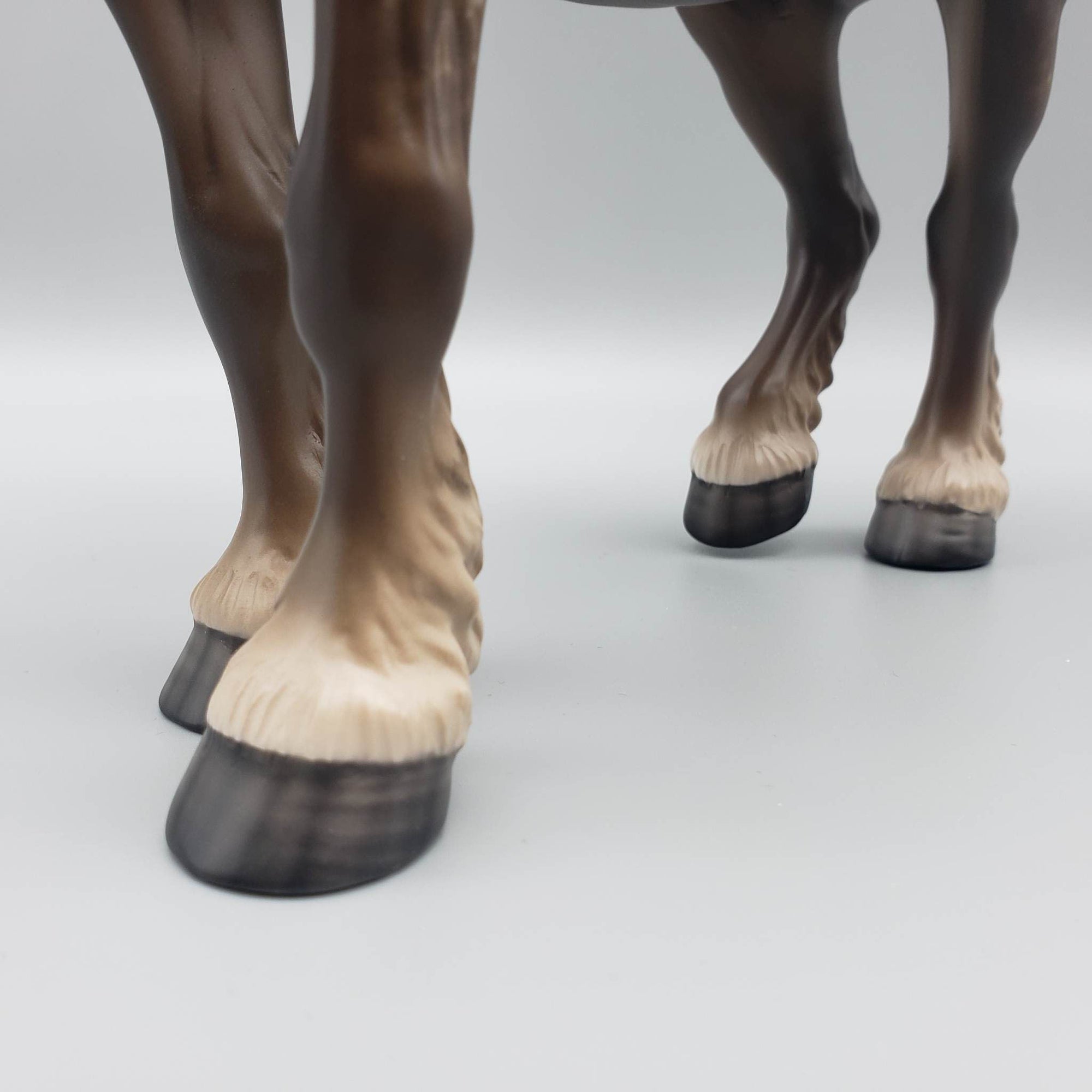 Lara - OOAK - Star Dapple Chestnut Heavy Draft Mare by Sheryl Leisure - Best Offer 5/30/23