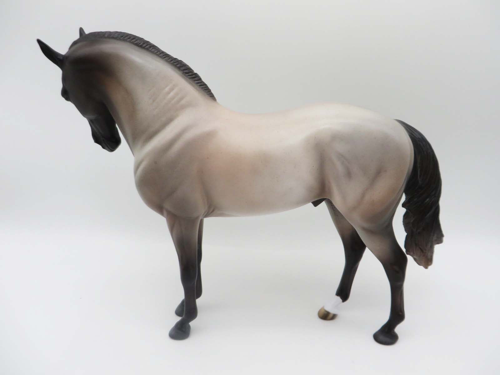 Laramie Plainsman - OOAK - Chocolate Roan Andalusian By Jess Hamill - SHCF23