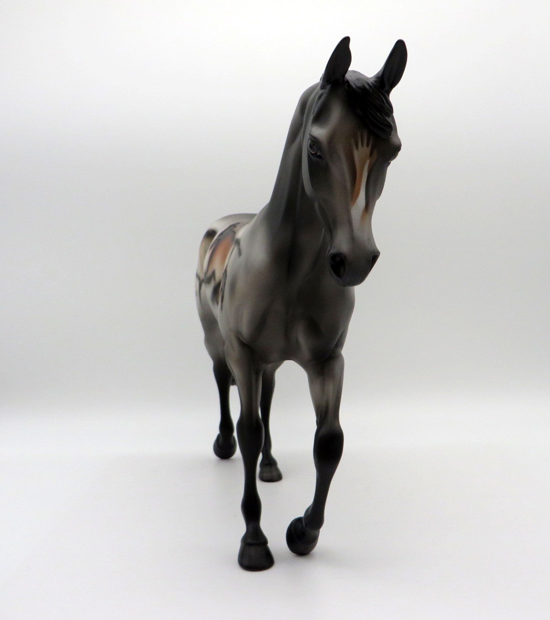Lascaux Thoroughbred-OOAK Deco Thoroughbred Painted By Sheryl Leisure EQ 21