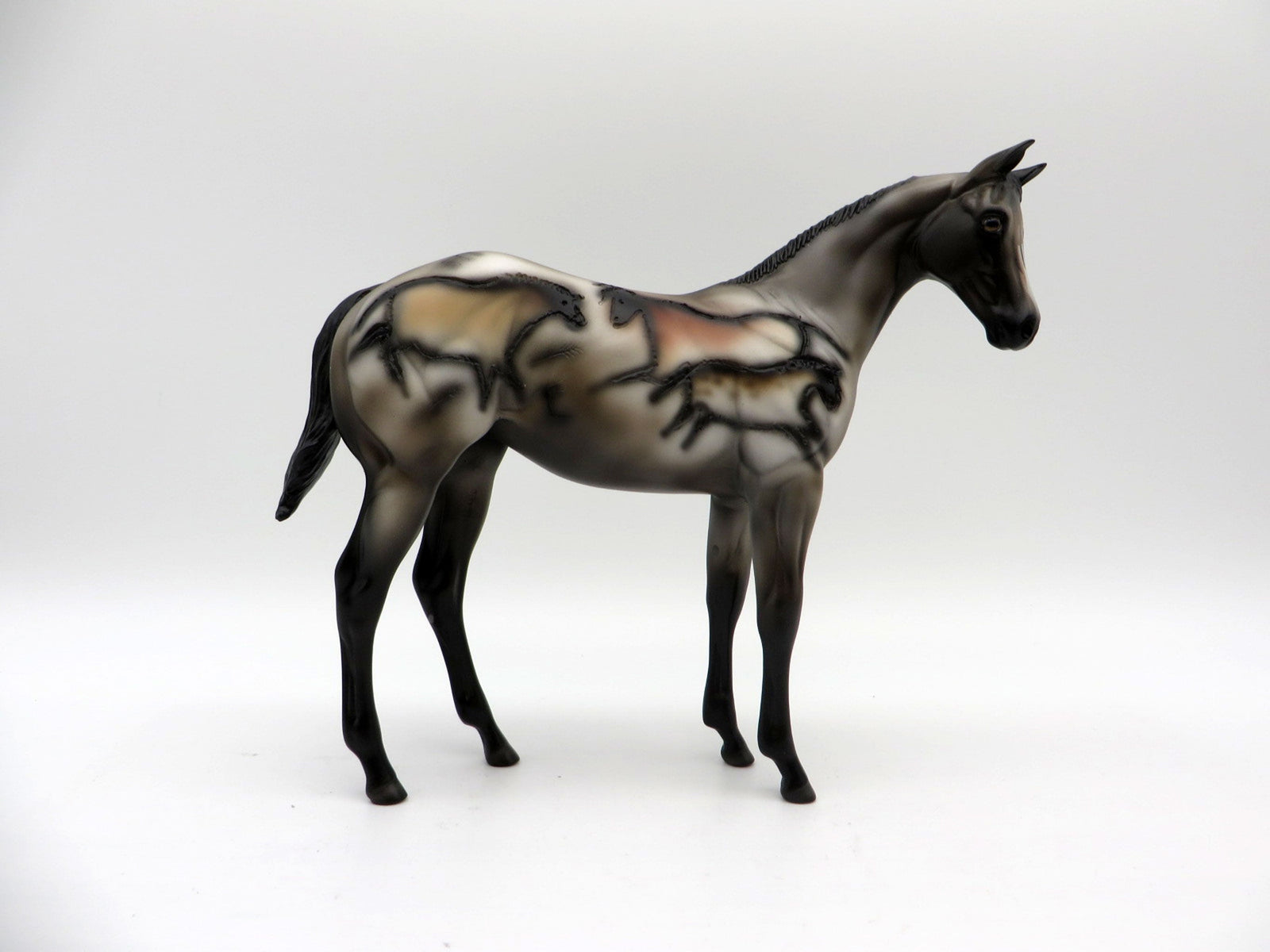 Lascaux Weanling-OOAK Deco Weanling Painted By Sheryl Leisure EQ 21