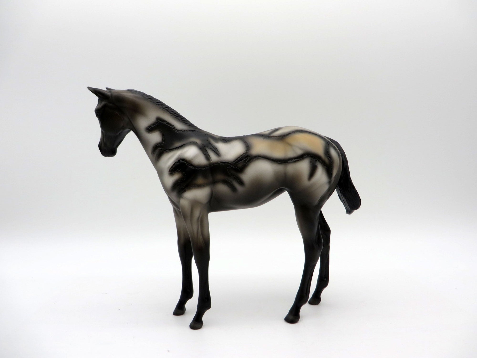 Lascaux Weanling-OOAK Deco Weanling Painted By Sheryl Leisure EQ 21