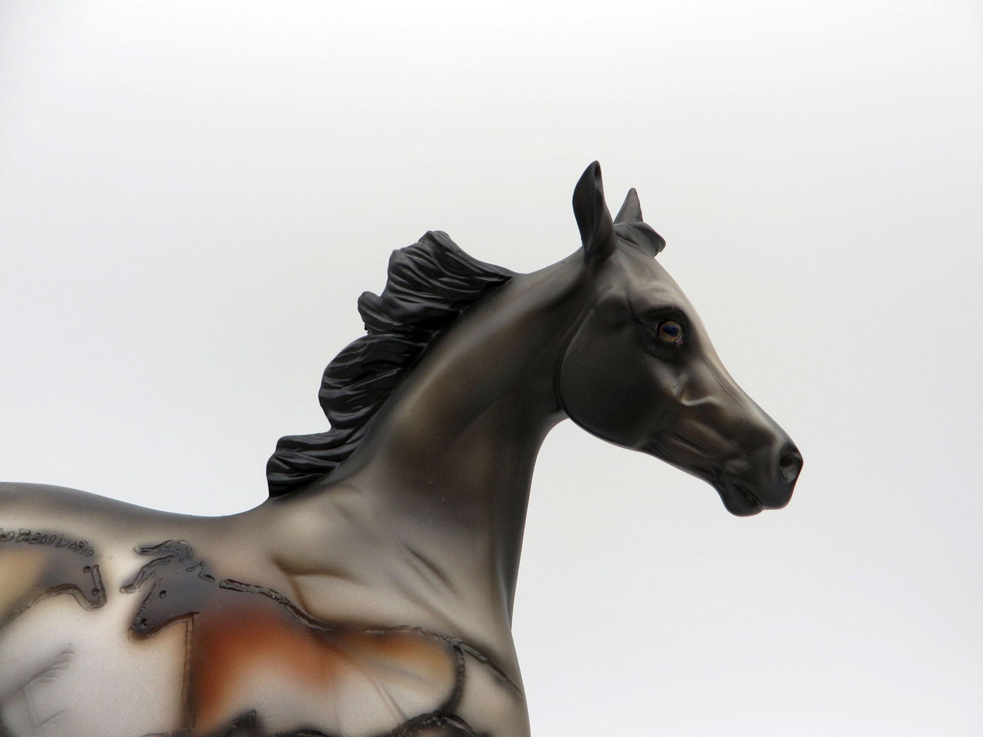 Lascaux Yearling-OOAK Deco Yearling Painted By Sheryl Leisure EQ 21