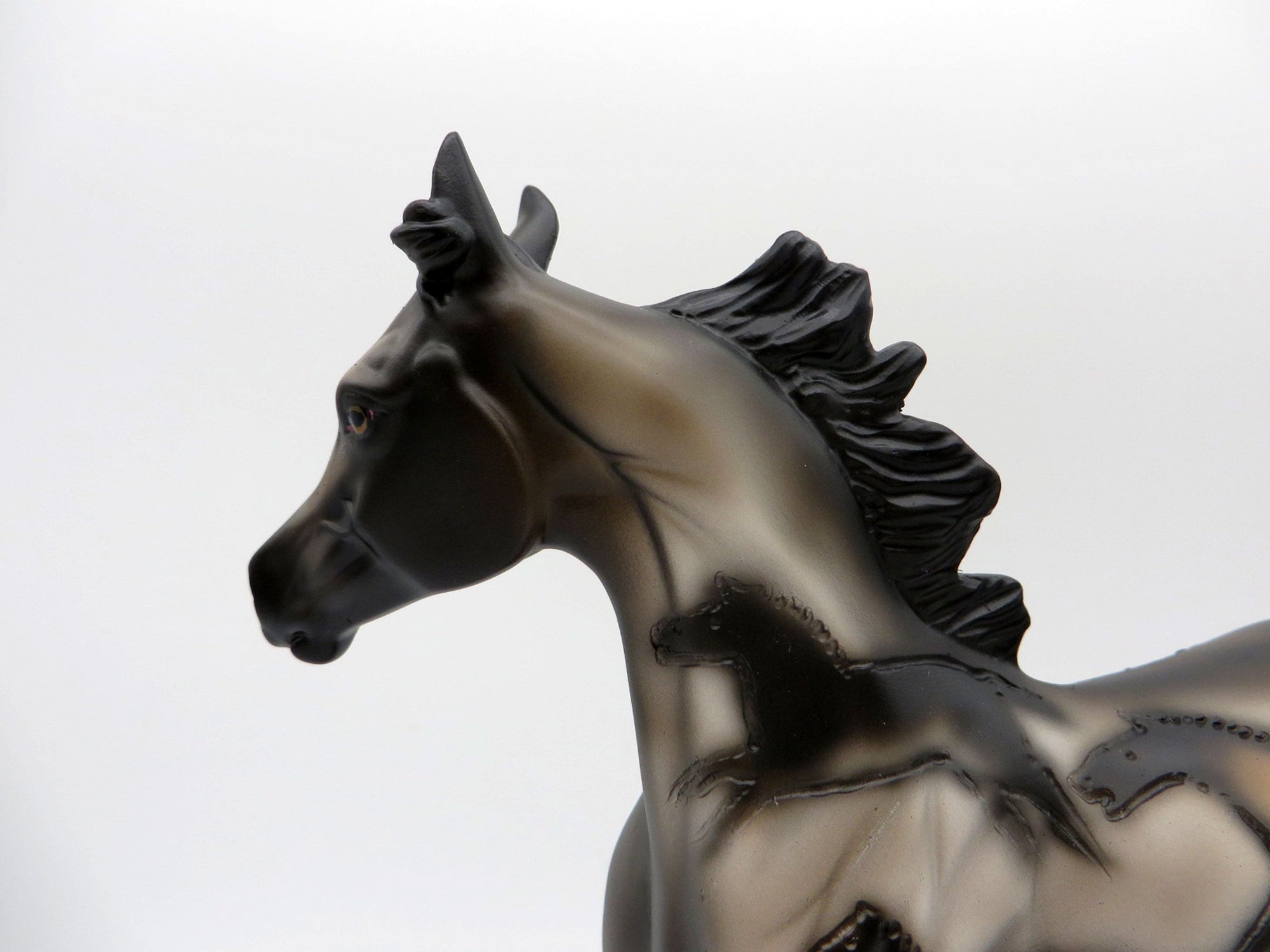 Lascaux Yearling-OOAK Deco Yearling Painted By Sheryl Leisure EQ 21