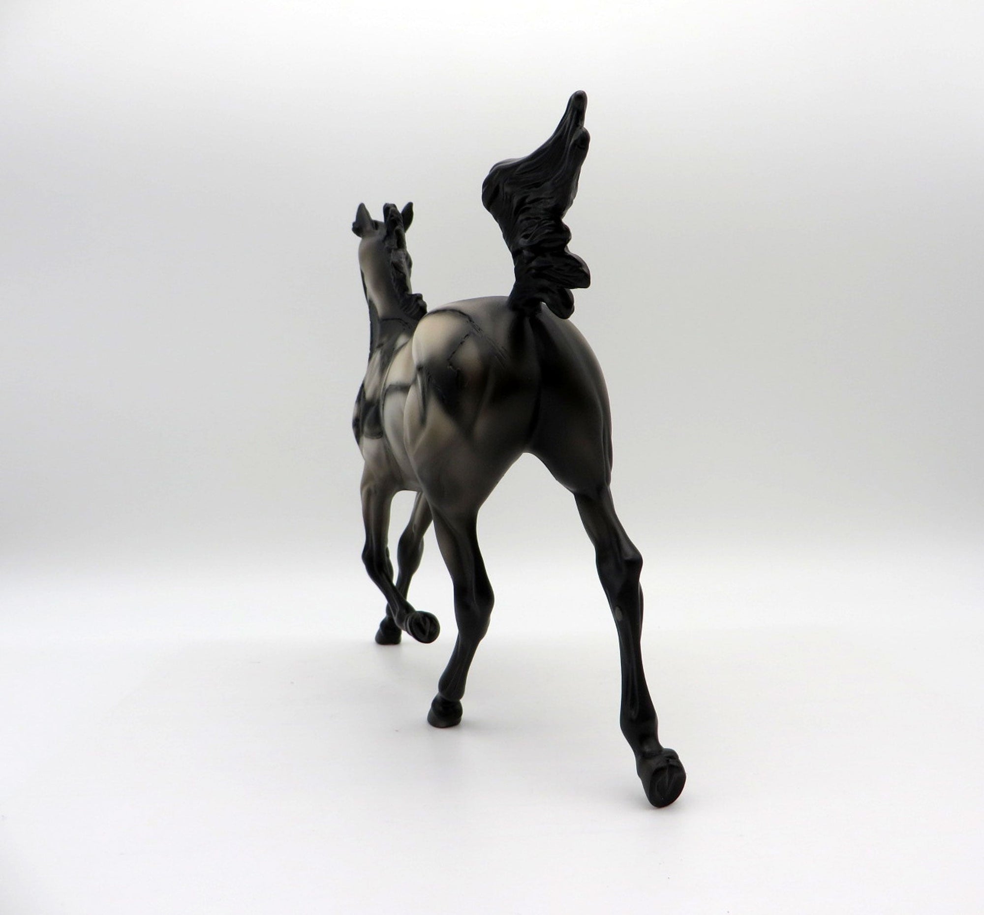 Lascaux Yearling-OOAK Deco Yearling Painted By Sheryl Leisure EQ 21