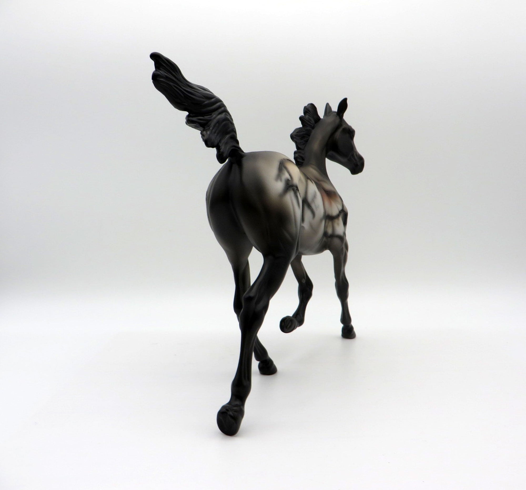 Lascaux Yearling-OOAK Deco Yearling Painted By Sheryl Leisure EQ 21