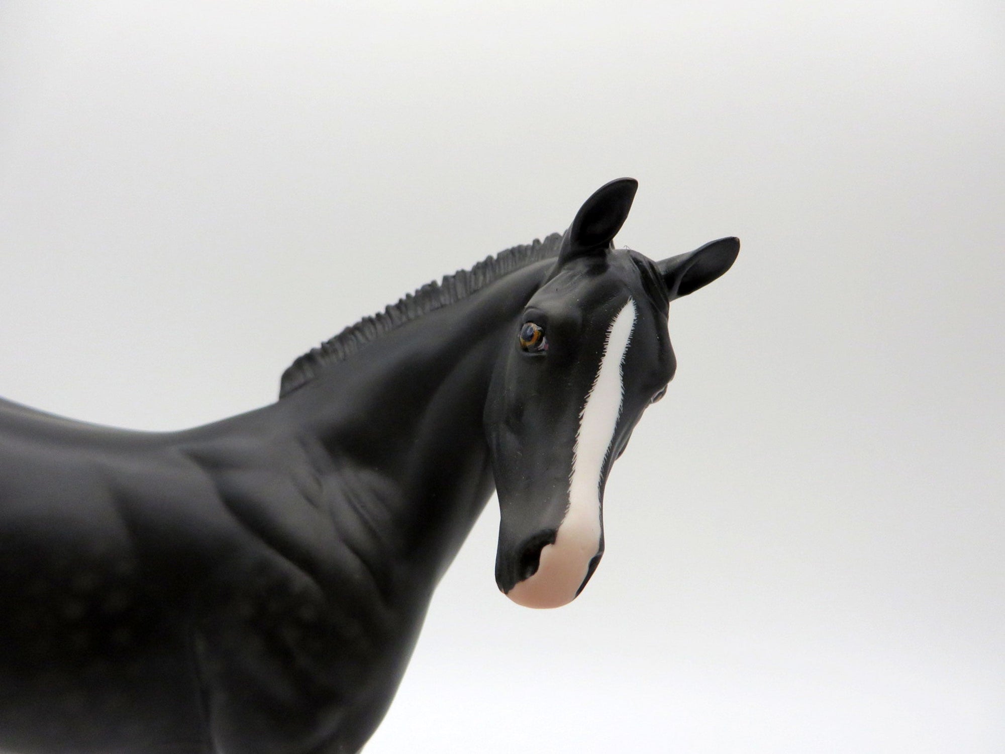 Lass-OOAK Black Weanling Painted by Audrey Dixon 6/11/21