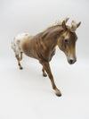 Last Minute Dash - OOAK - Palomino Appaloosa Remington by Jess Hamill - CT22