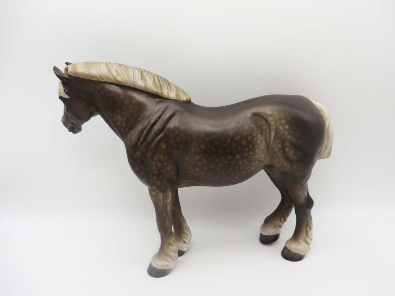 Lara - OOAK - Star Dapple Chestnut Heavy Draft Mare by Sheryl Leisure - Best Offer 5/30/23