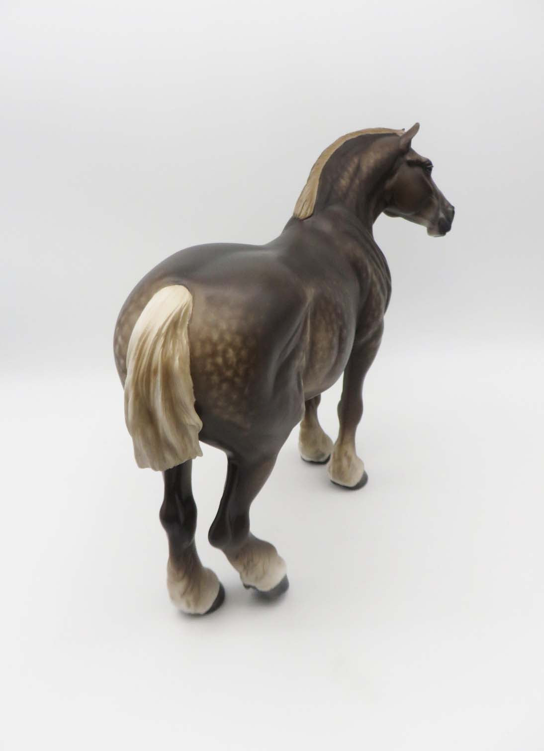 Lara - OOAK - Star Dapple Chestnut Heavy Draft Mare by Sheryl Leisure - Best Offer 5/30/23