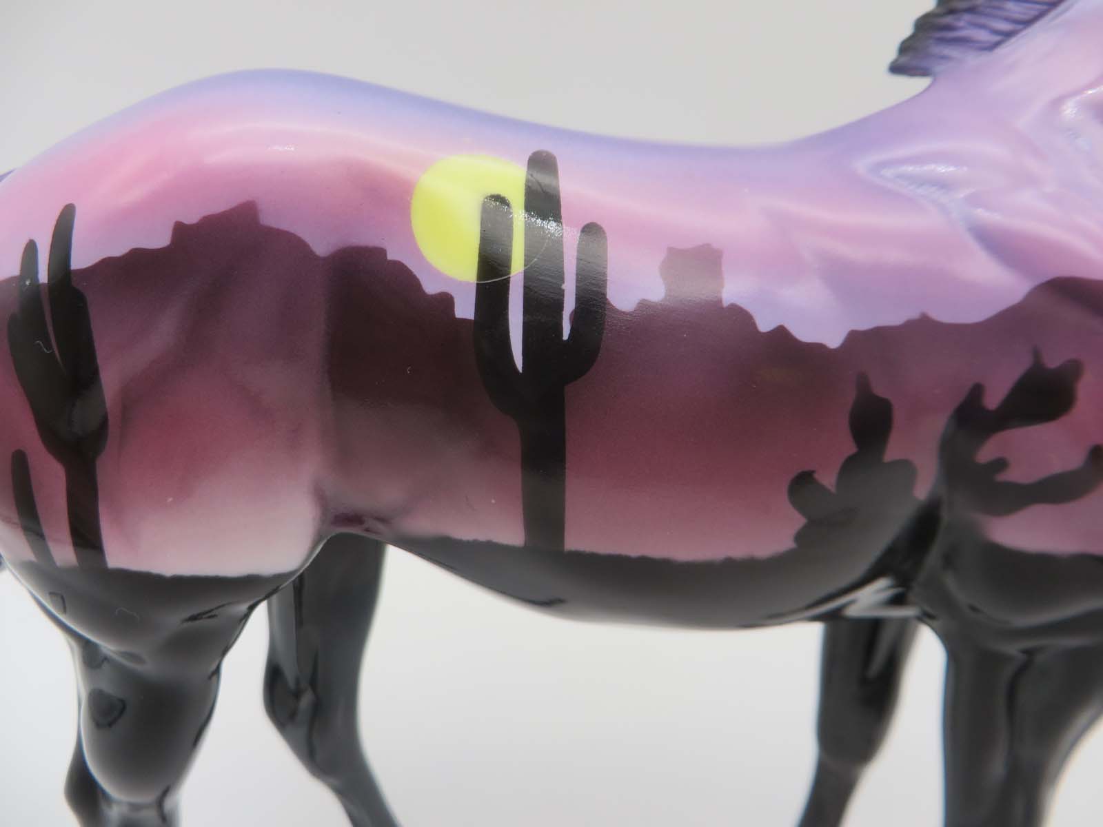 Lavender Sunset Bliss-OOAK Weanling Deco By Dawn Quick SHCF23