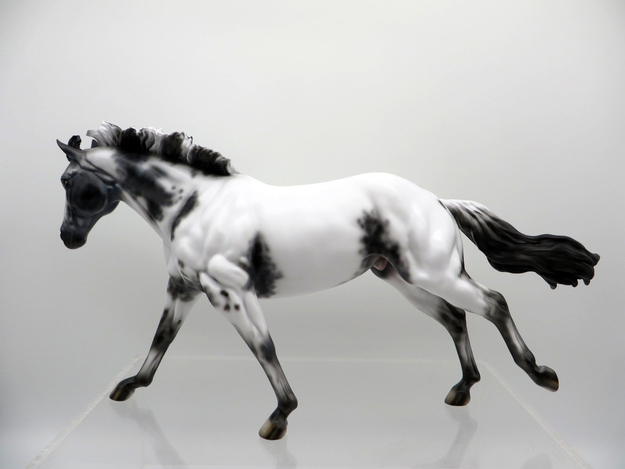 Lavoch-OOAK Appaloosa Running Stock Horse By Dawn Quick 3/22