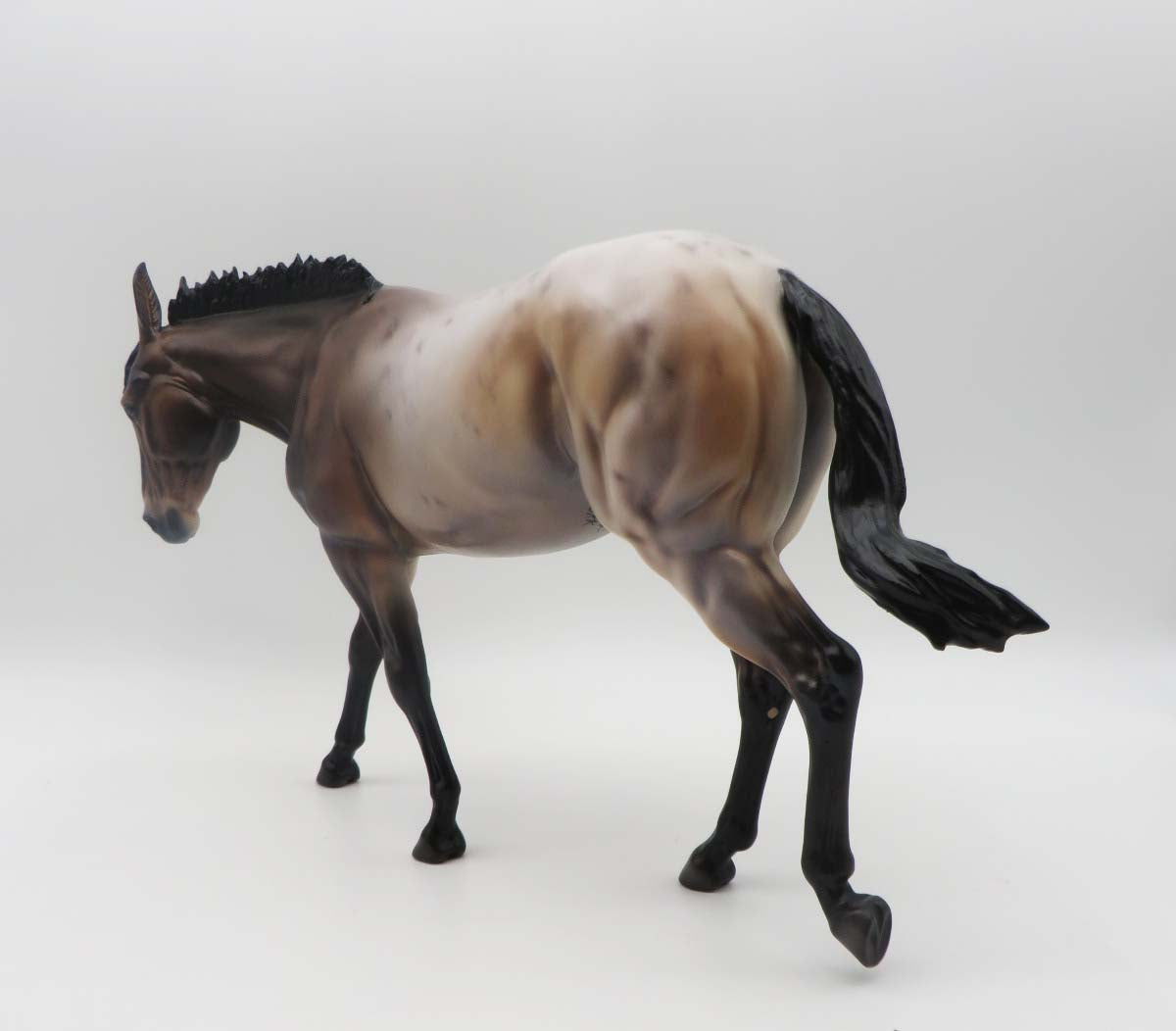 Lemmy - OOAK - Bay Roan Mule By Caroline Boydston BEST OFFER 3/13/23