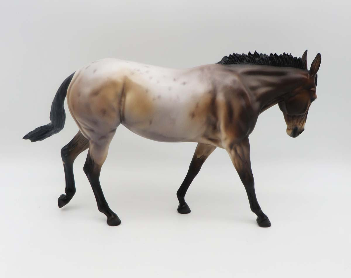 Lemmy - OOAK - Bay Roan Mule By Caroline Boydston BEST OFFER 3/13/23