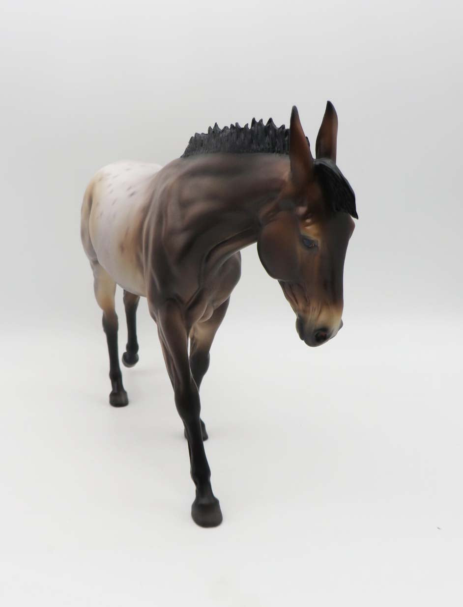 Lemmy - OOAK - Bay Roan Mule By Caroline Boydston BEST OFFER 3/13/23