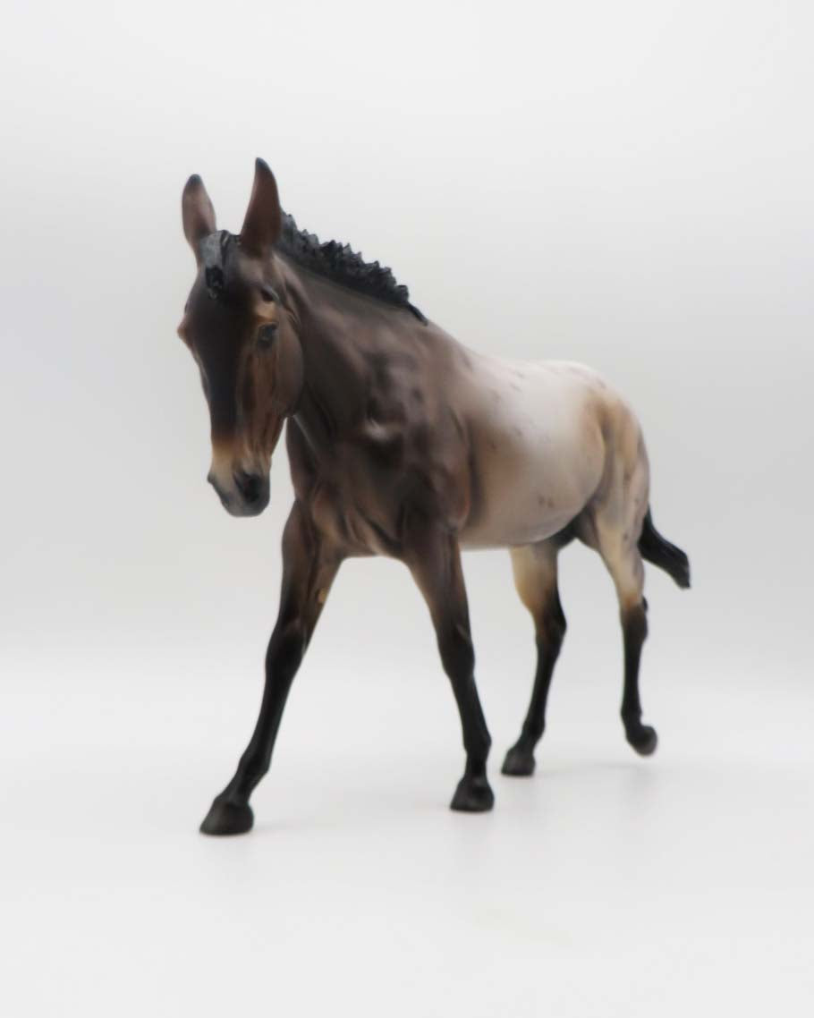 Lemmy - OOAK - Bay Roan Mule By Caroline Boydston BEST OFFER 3/13/23