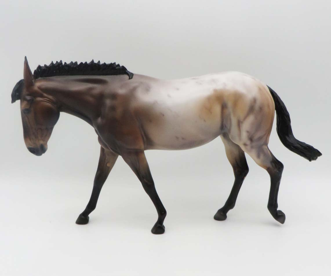 Lemmy - OOAK - Bay Roan Mule By Caroline Boydston BEST OFFER 3/13/23