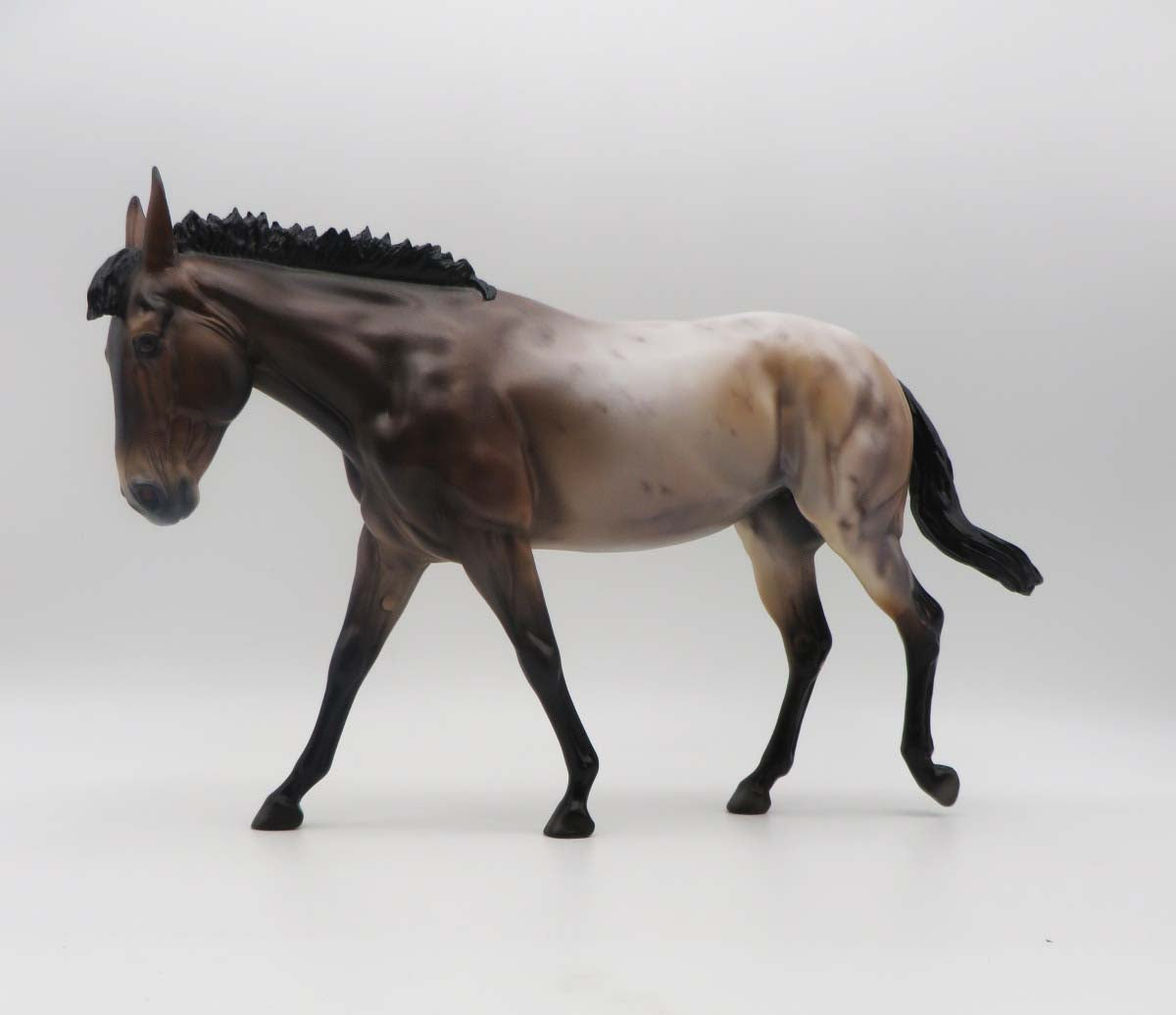 Lemmy - OOAK - Bay Roan Mule By Caroline Boydston BEST OFFER 3/13/23