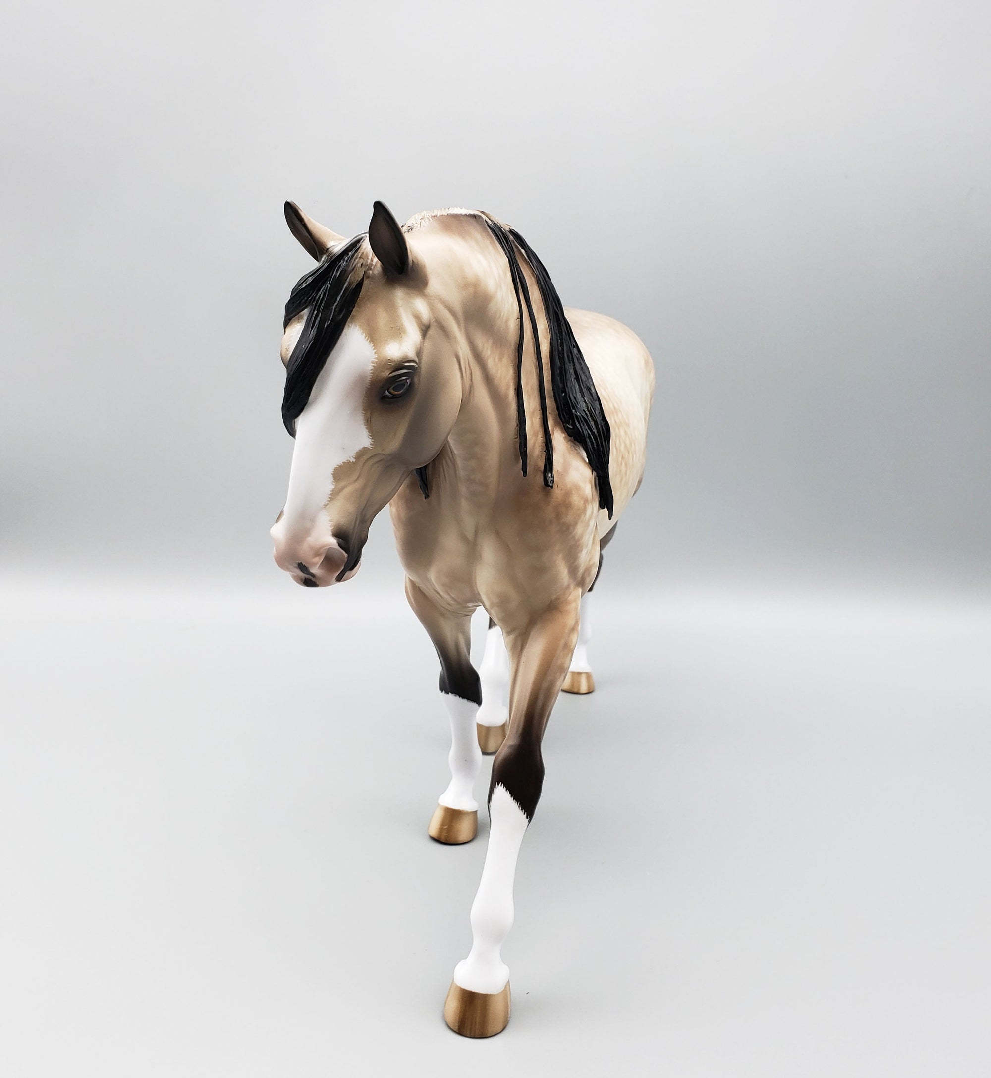 Leonard OOAK Dappled Buckskin Irish Draft By Sheryl Leisure Best Offers 6/12/23