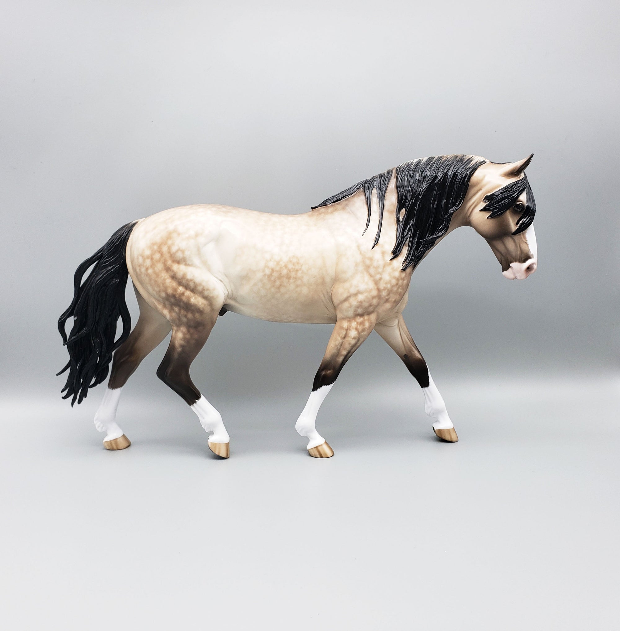 Leonard OOAK Dappled Buckskin Irish Draft By Sheryl Leisure Best Offers 6/12/23