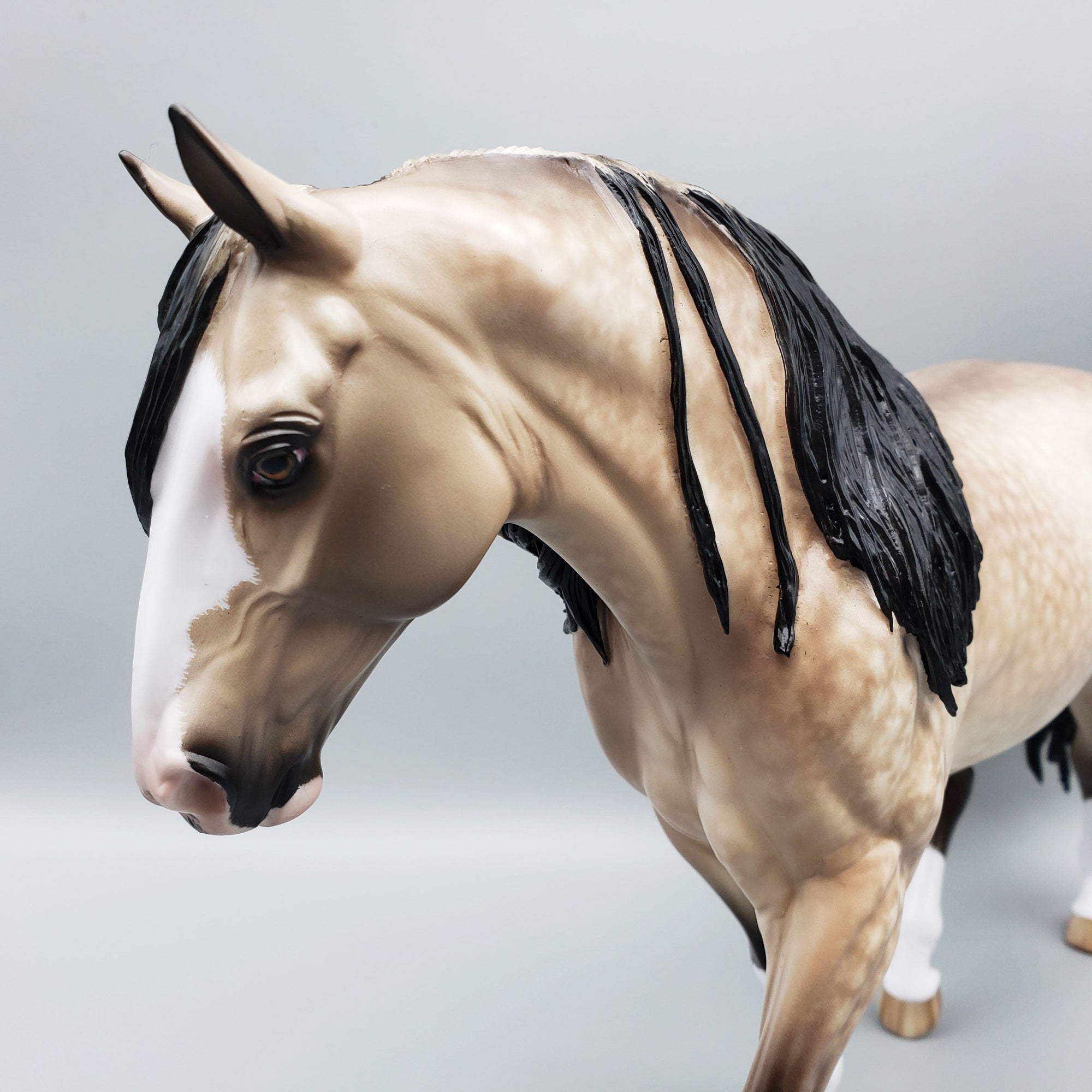 Leonard OOAK Dappled Buckskin Irish Draft By Sheryl Leisure Best Offers 6/12/23