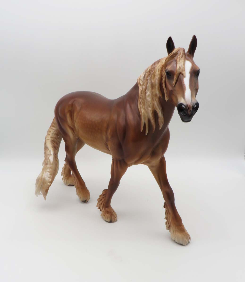 Leopold-Chestnut Irish Draft By Caroline Boydston SHCF23 Best Offer