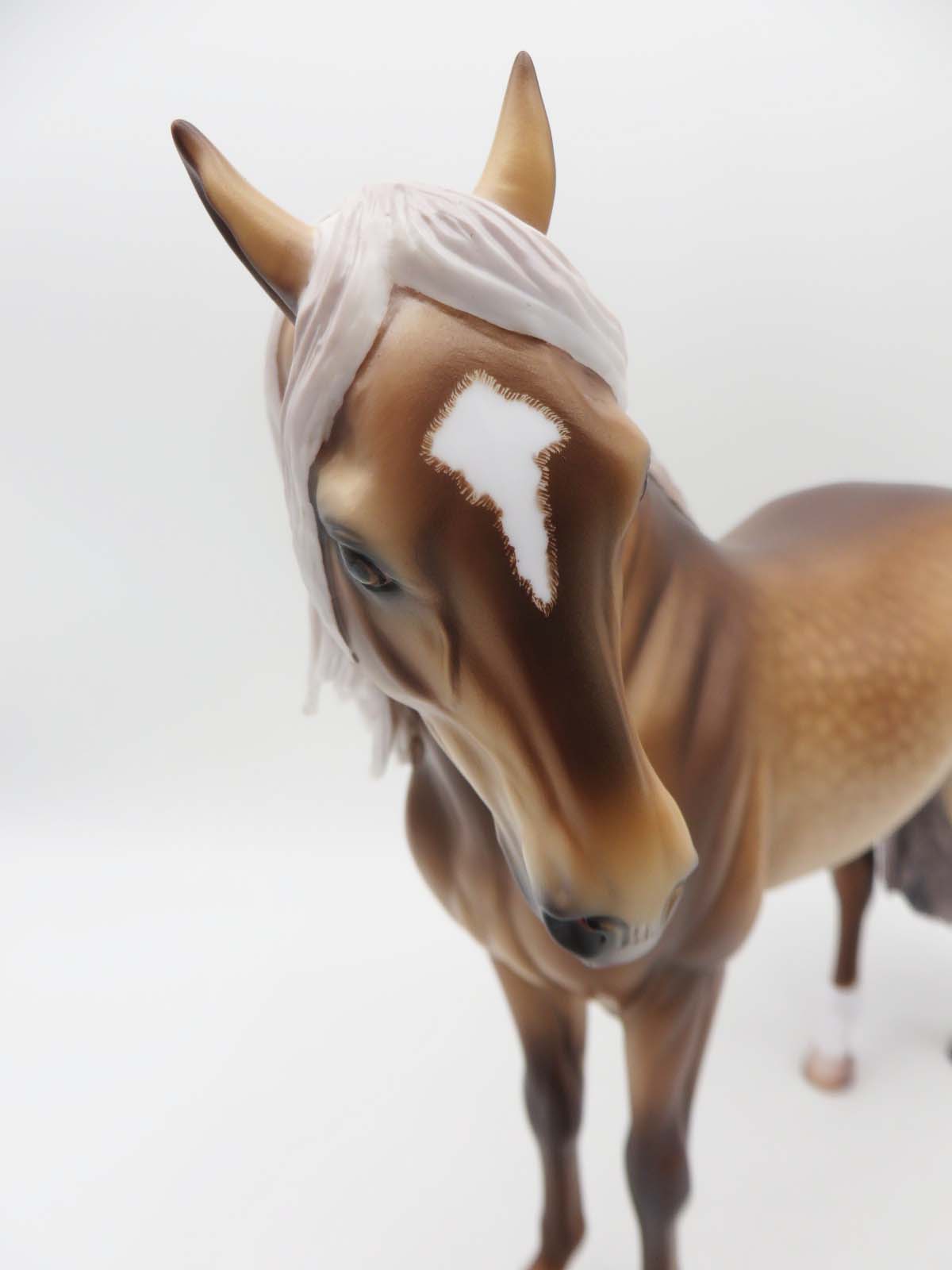 Levin - OOAK - Dappled Sooty Palomino Andalusian By Caroline Boydston BEST OFFER 3/13/23