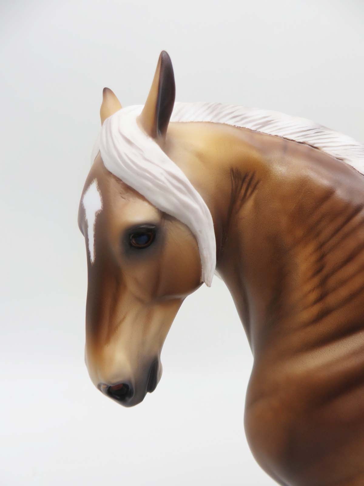 Levin - OOAK - Dappled Sooty Palomino Andalusian By Caroline Boydston BEST OFFER 3/13/23