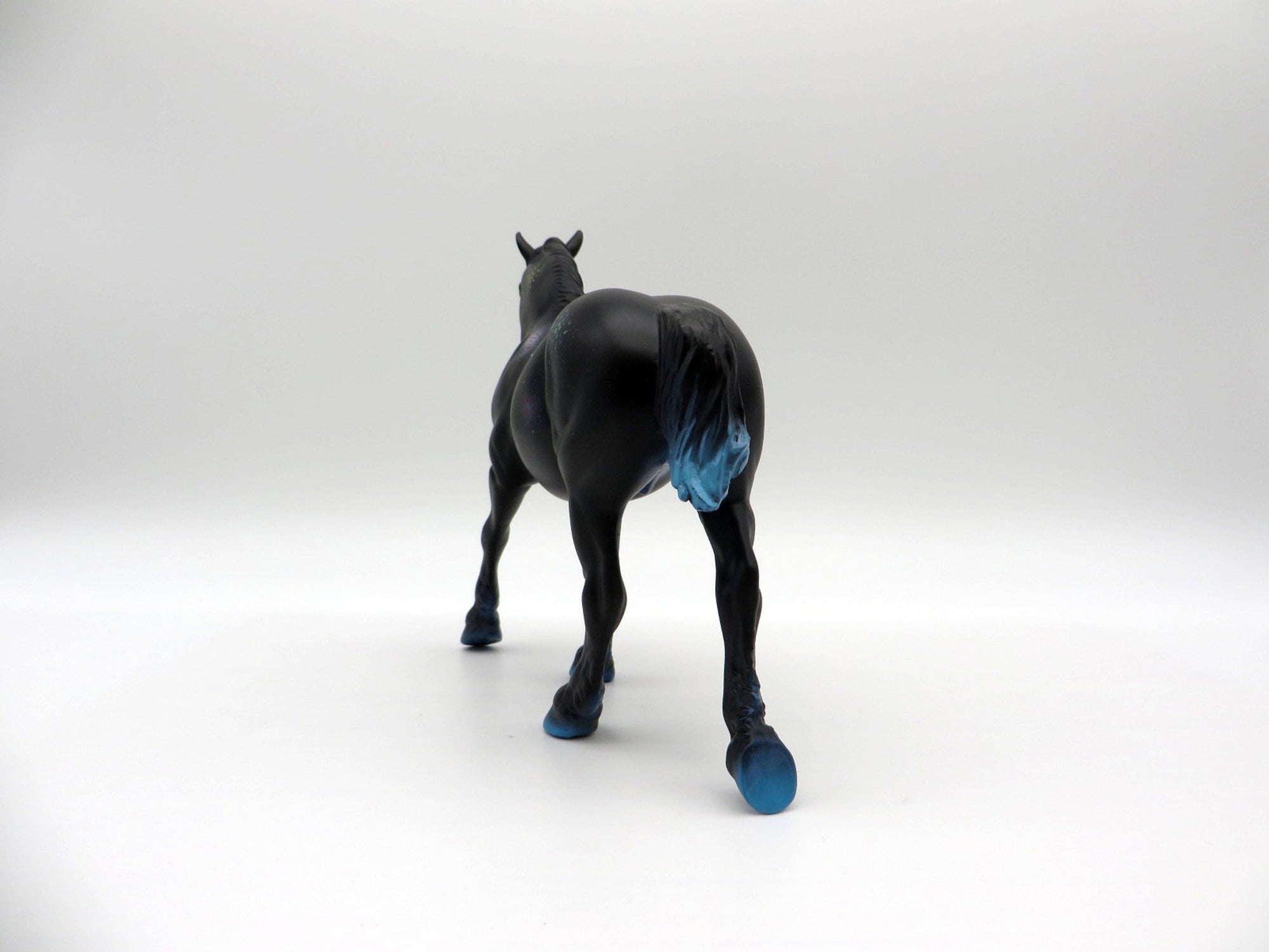 Liberty-OOAK Trotting Drafter Deco Painted By Jas Fanning 6/10/21