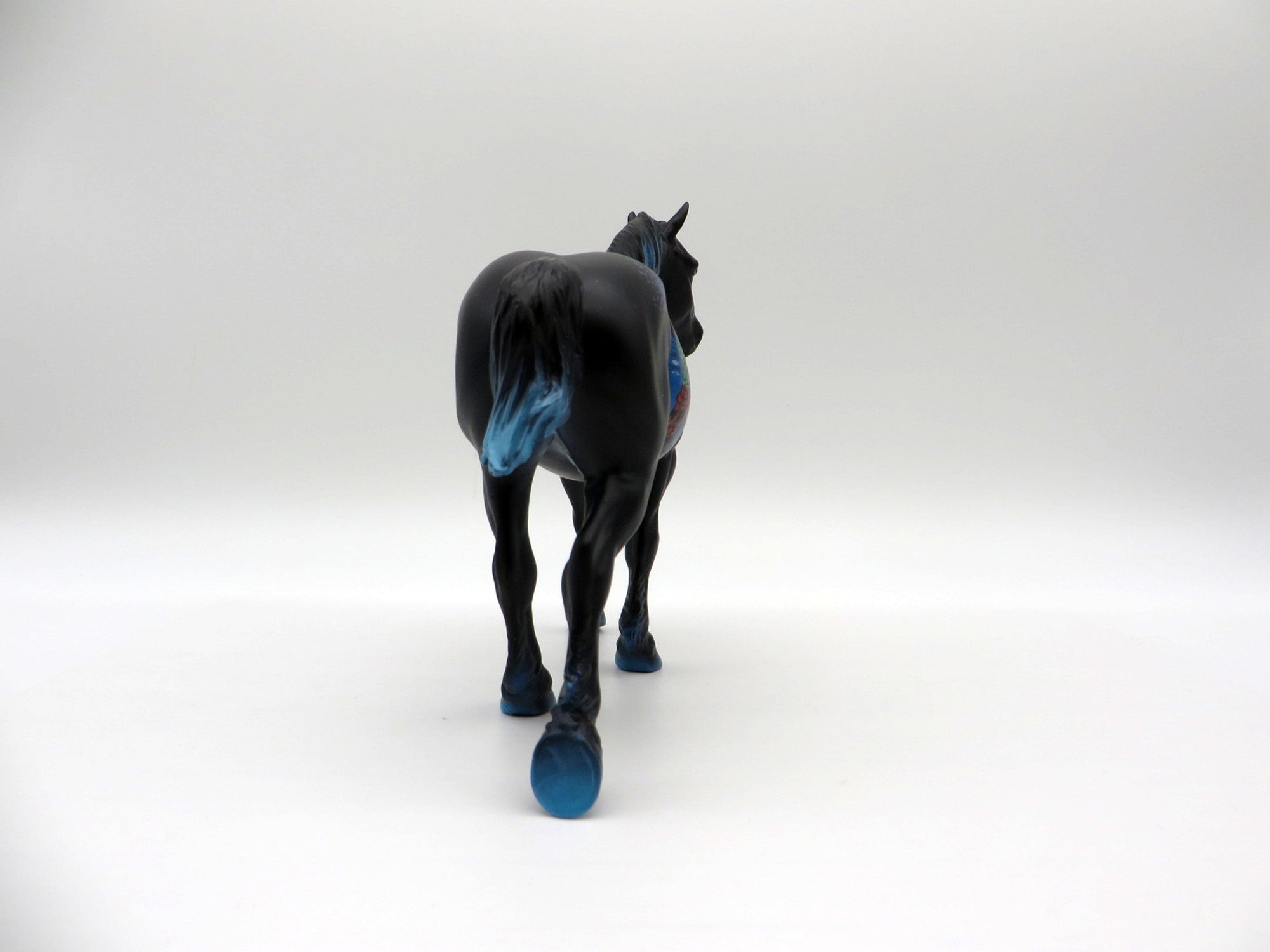 Liberty-OOAK Trotting Drafter Deco Painted By Jas Fanning 6/10/21